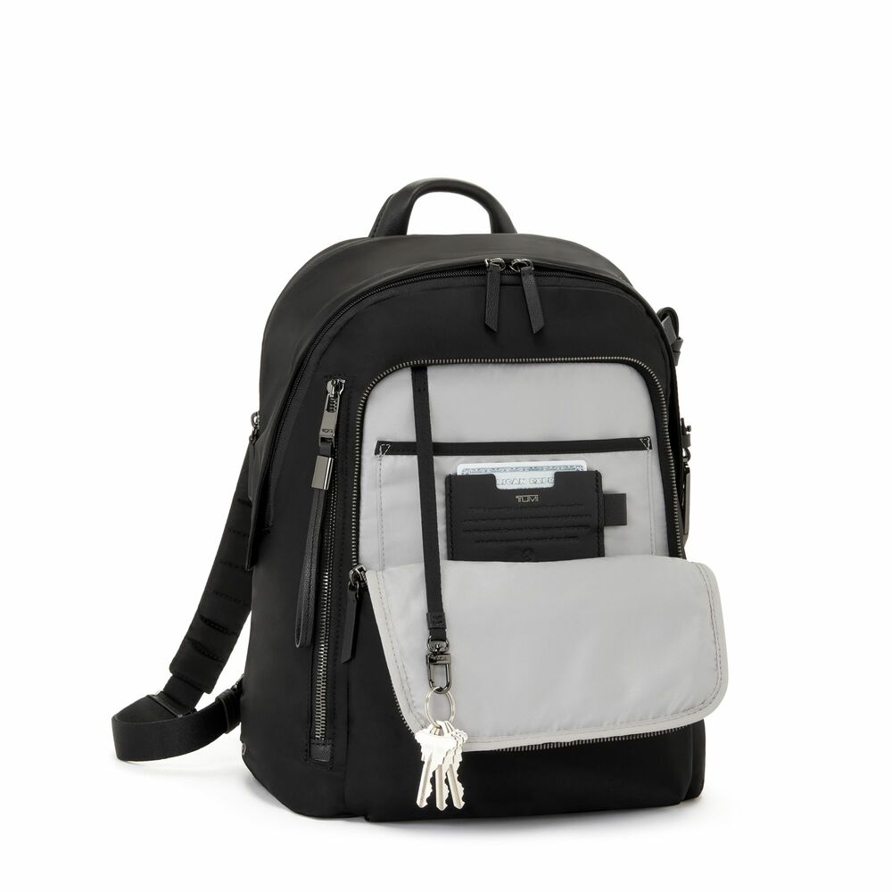 Voyageur Halsey Backpack Black/Gunmetal