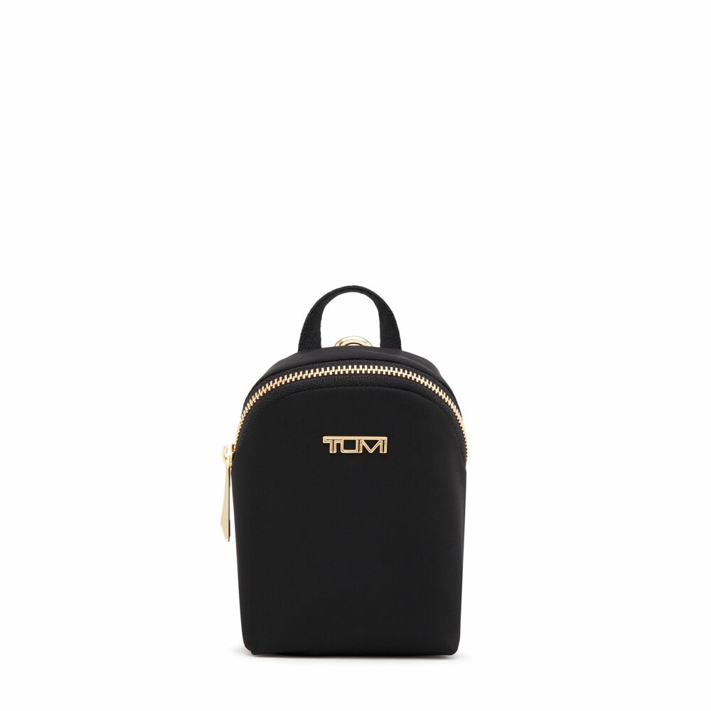 Voyageur Charm Pouch Black/Gold