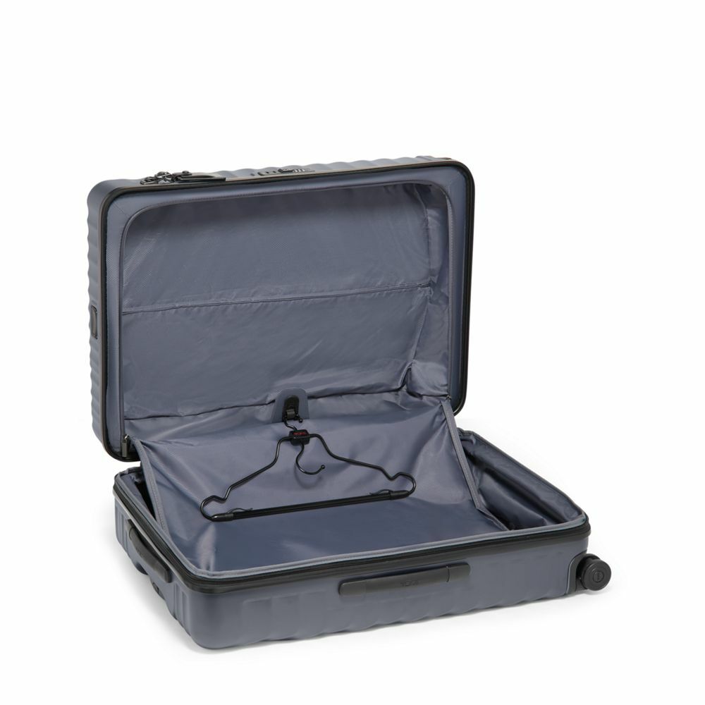 19 Degree Extended Trip Expandable 4 Wheels Packing Case Grey Texture