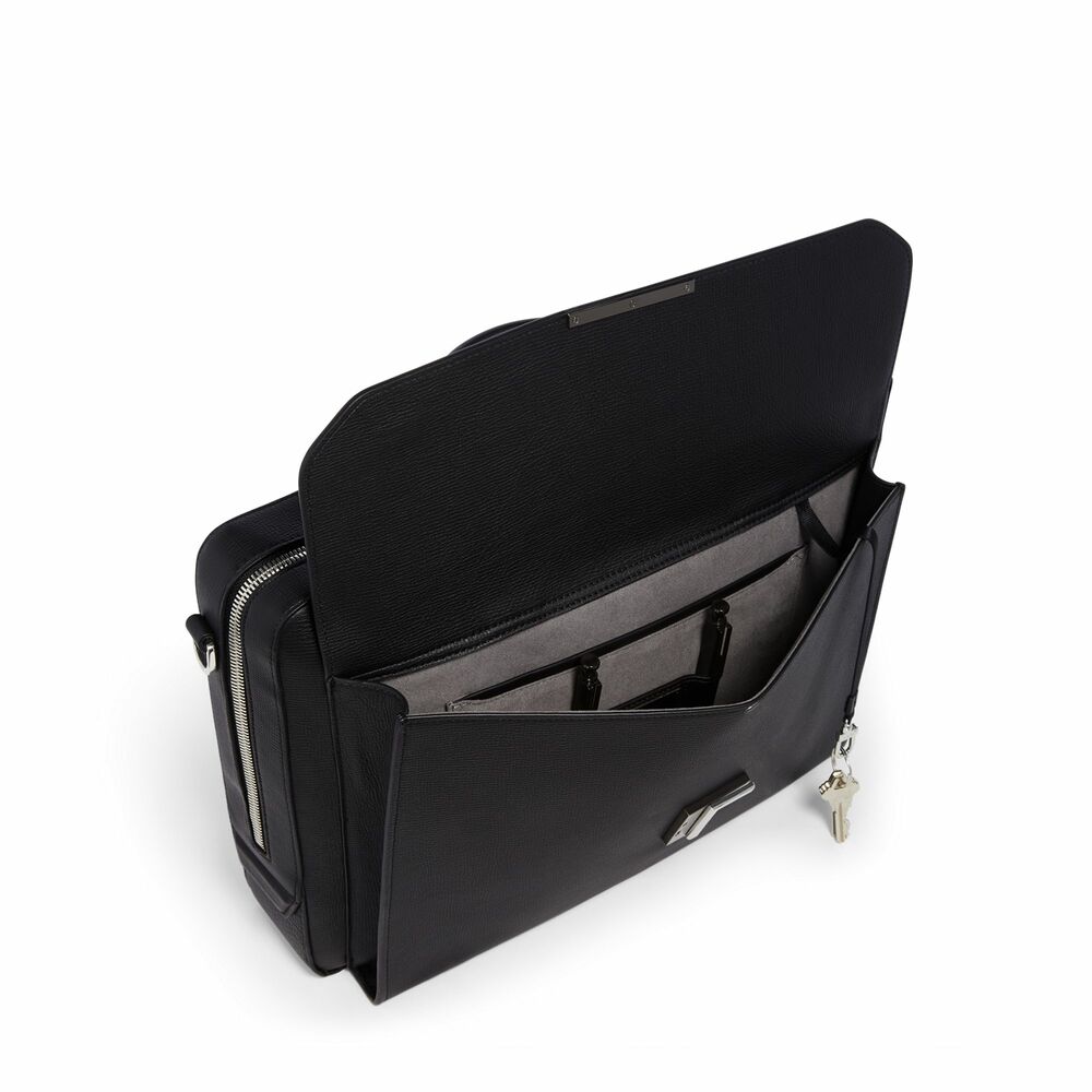 Turin Vincenzo Top Zip Brief Black