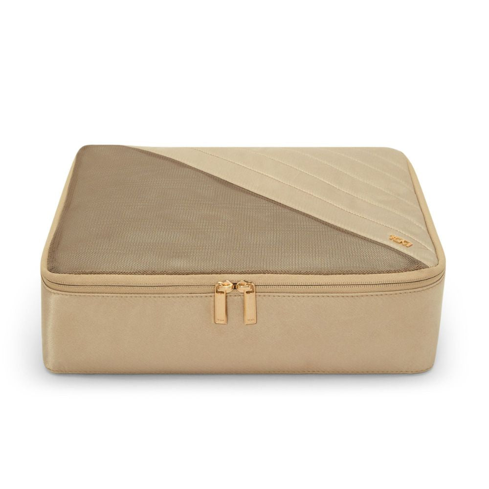 Tumi Travel Access. Packing Cube Medium Gold