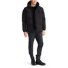 Outerwear Mens Asymmetrical Heavyweight Puffer M Black