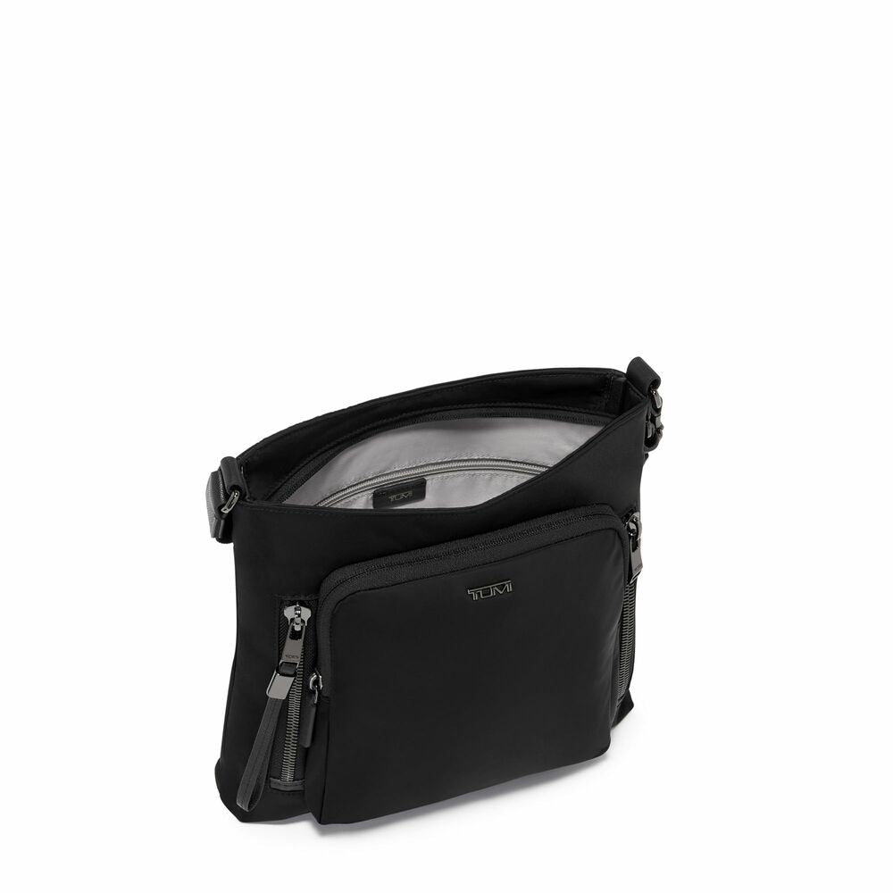 Voyageur Tyler Crossbody Black/Gunmetal