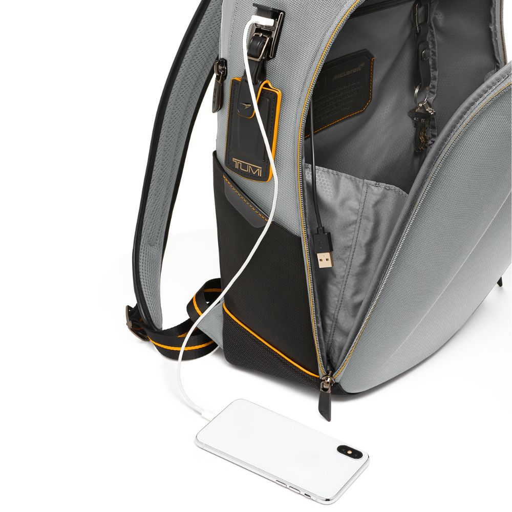 Tumi I Mclaren Velocity Backpack Super Grey