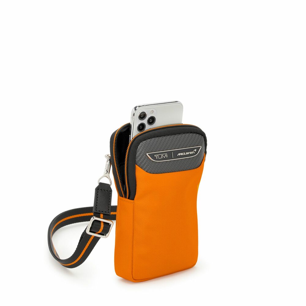 Tumi I Mclaren Fuel Small Crossbody Papaya