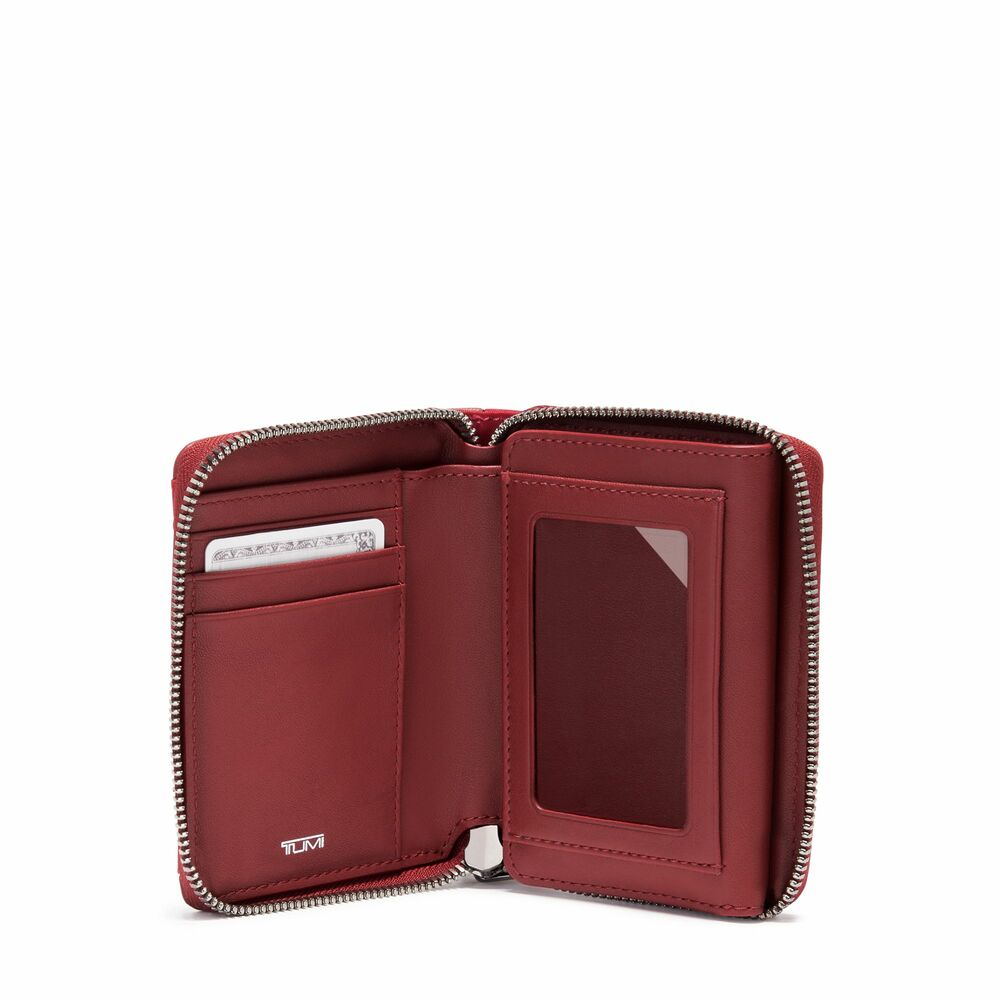 Voyageur SLG Tri-Fold Zip-Around Desert Red