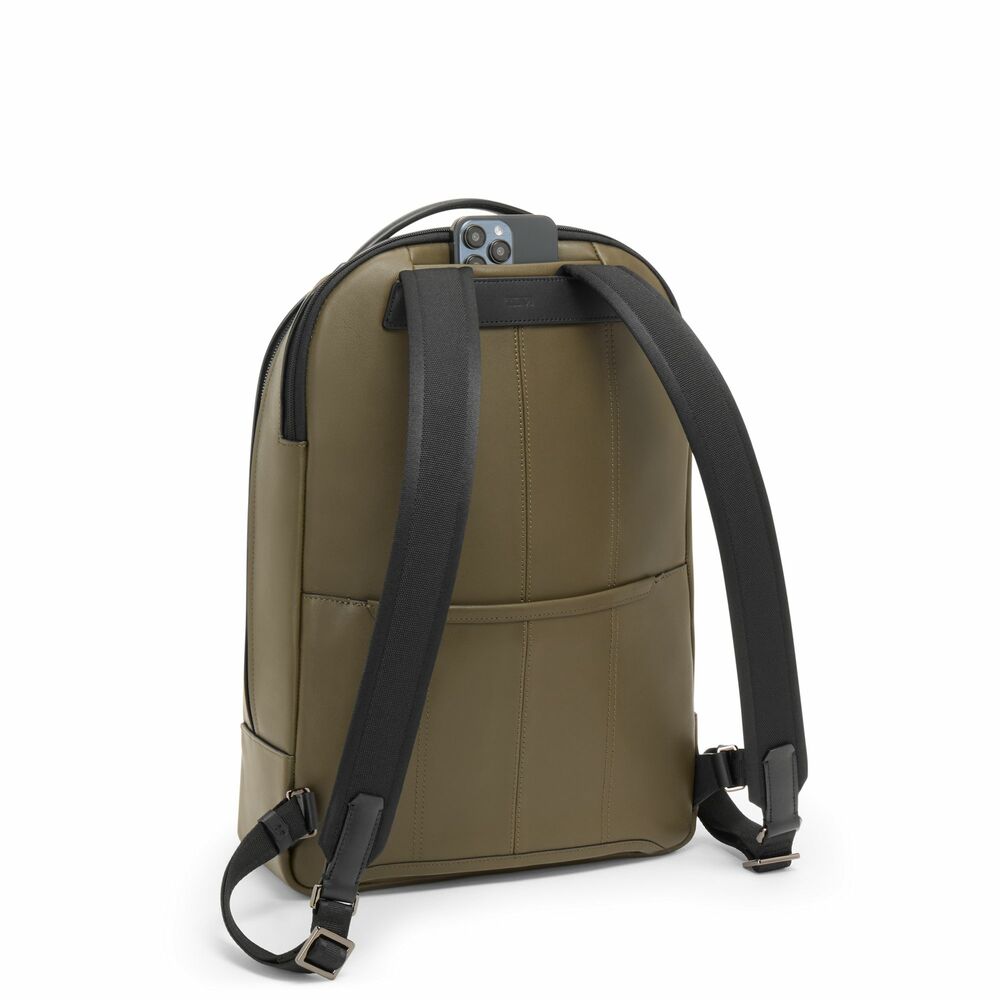 Tumi Harrison Warren Backpack Olive