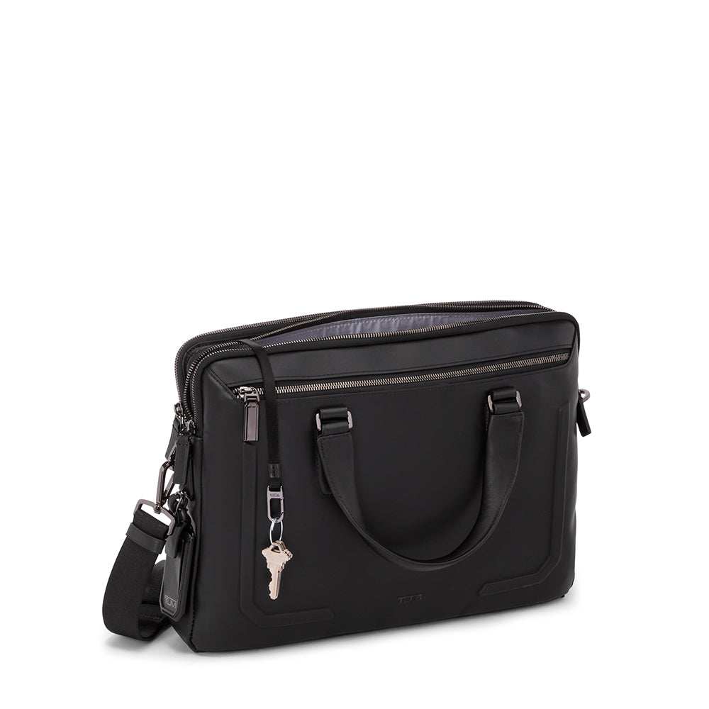Tumi Harrison Sycamore Slim Brief Black Bombe