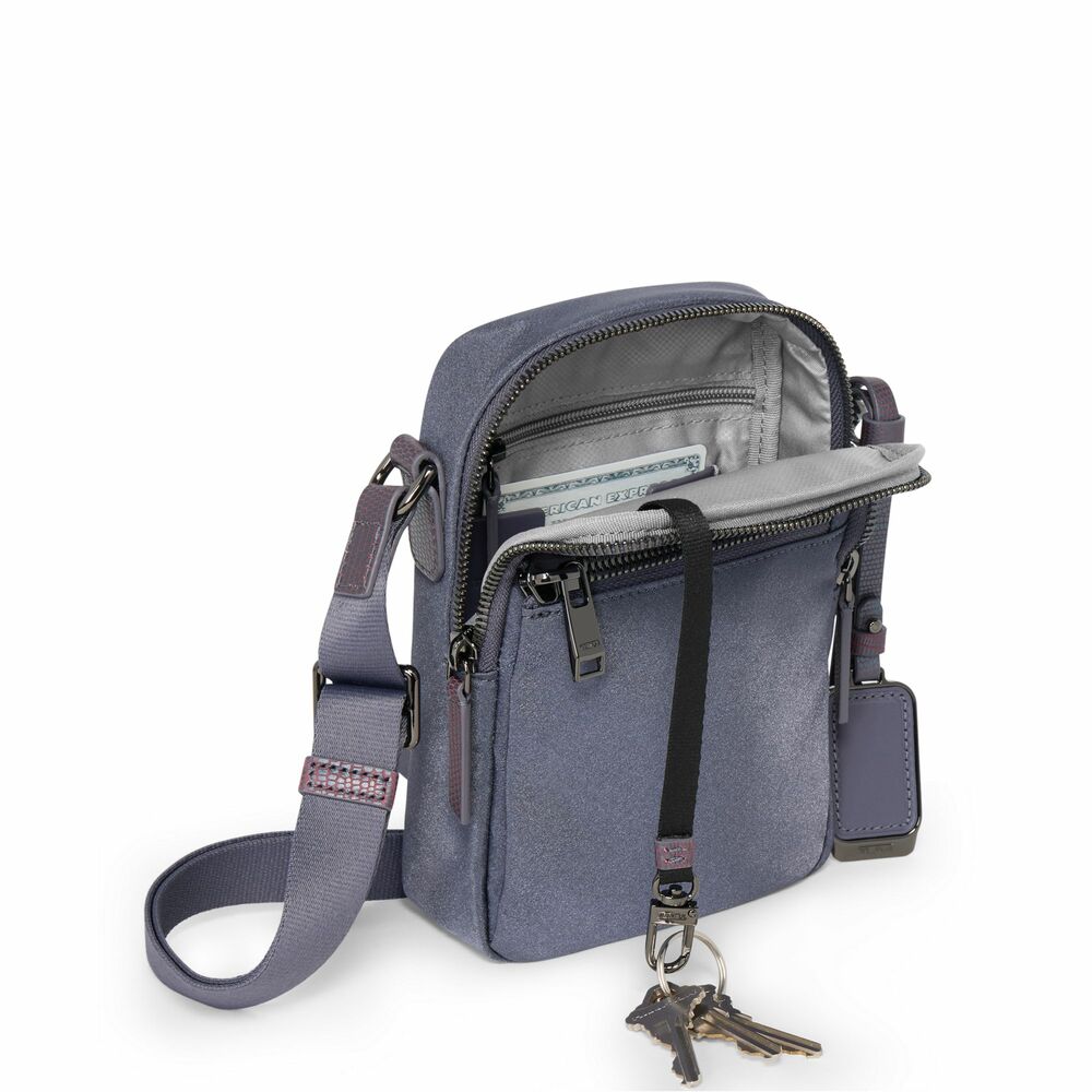 Voyageur Persia Crossbody Blue Shimmer