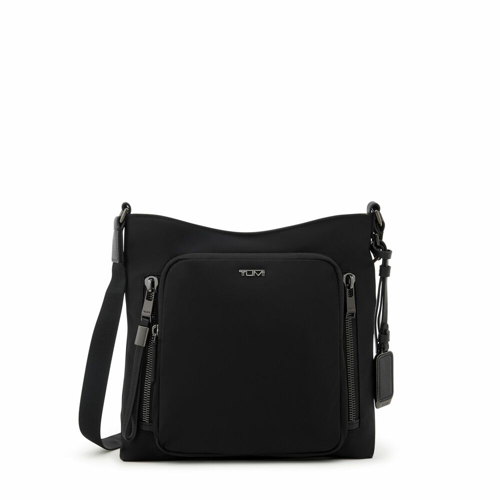 Voyageur Tyler Crossbody Black/Gunmetal