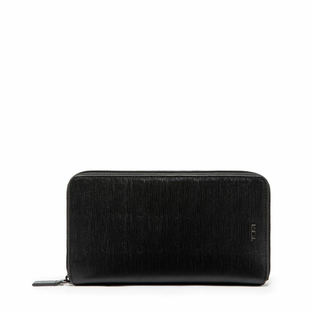 Nassau SLG Travel Wallet Black Embossed