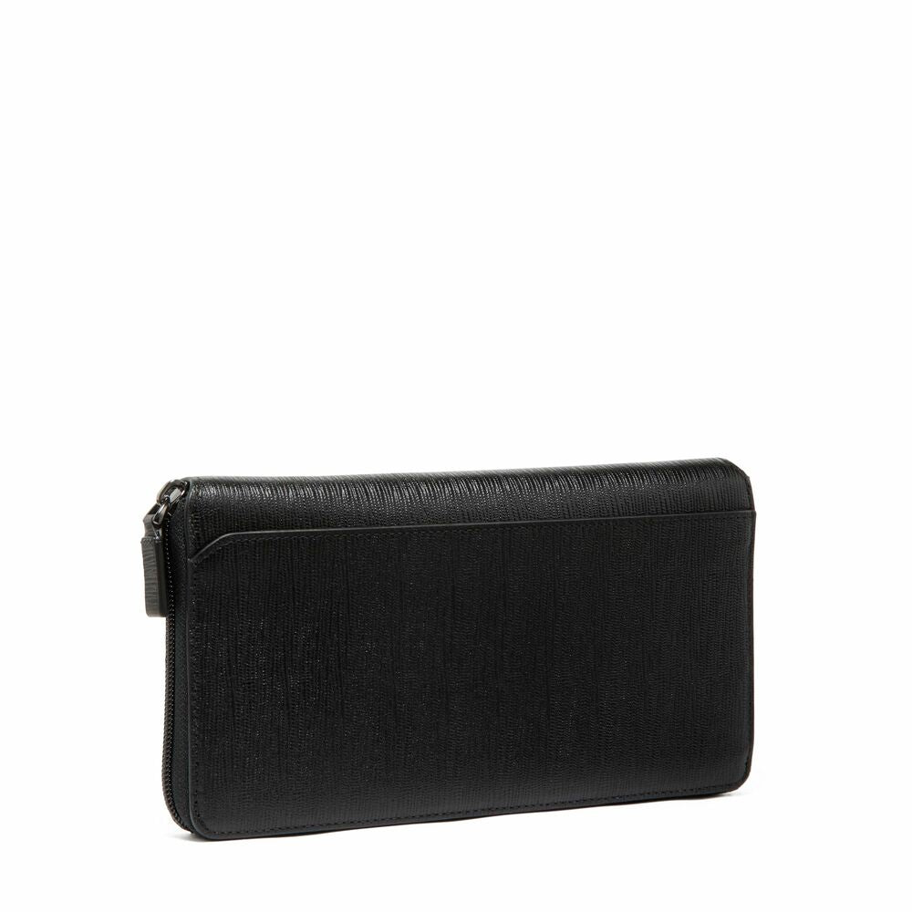 Nassau SLG Travel Wallet Black Embossed