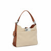 Mezzanine Pau Crossbody Natural/Saddle